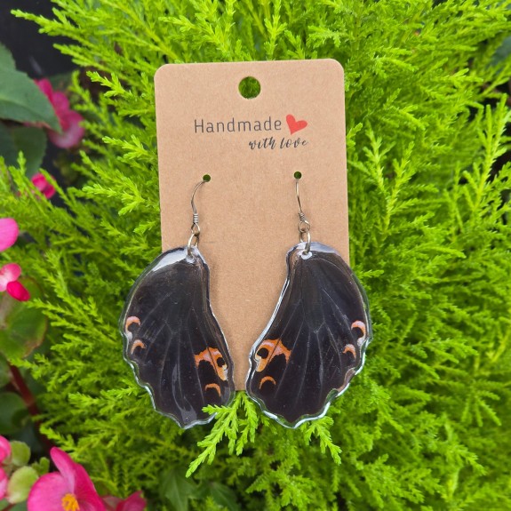 The Spangle Butterfly Hindwing Earrings